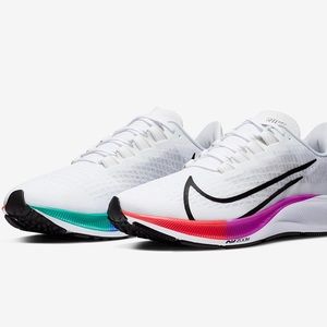 BRAND NEW IN BOX Nike Air Zoom Pegasus 37 'White Multi' Hyper Violet